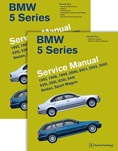 BMW 5 Series 2 Vol (E39 Service Manual: 1997, 1998, 1999, 2000, 2001, 2002, 2003: 525i, 528i, 530i, 540i, Sedan, Sport Wagon by Bentley Publishers (February 18,2011)