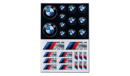 BMW Logo M Performance - Juego de pegatinas autoadhesivas