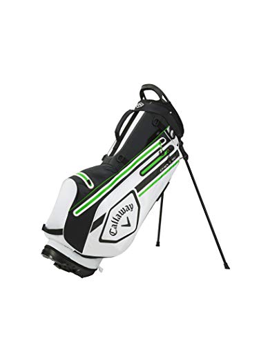 Callaway Golf- Bolsa trípode Chev Dry 2021, Color Negro, Blanco y Verde, Talla única (5121009)