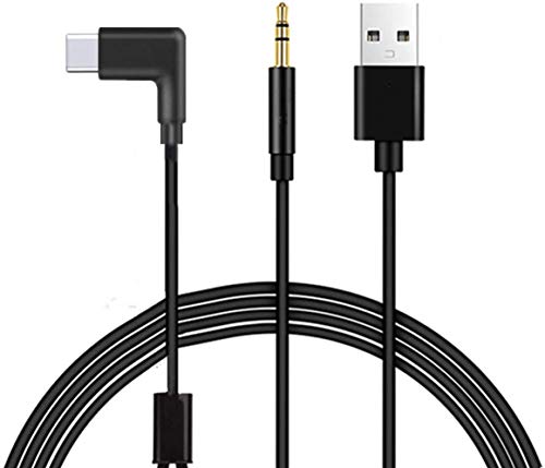 Car Type C AUX in Adapter 3.5mm Jack Y Cable Music Interface Compatible con BMW, Accesorios AUX para vehículos Car Type C AUX in Adapter 3.5mm Jack Y Cable Music Interface Compatible con BMW, Accesorios AUX para vehículos