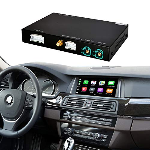 Carretera Top Wireless CarPlay Android Interfaz automática para BMW NBT Sistema Original Factory Car Screen, Android Auto Mirror Link AirPlay para 1 2 3 5 7 Series X1 X2 X3 X5 X6 F20 F30