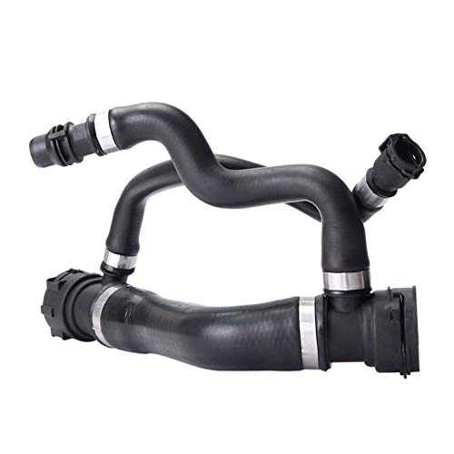 CLEIO Radiador de enfriamiento de la Manguera Superior 17127546064 Fit para BMW E60 E61 5 Series 525i 528i 530i (Color : Black) CLEIO Radiador de enfriamiento de la Manguera Superior 17127546064 Fit para BMW E60 E61 5 Series 525i 528i 530i (Color : Black)