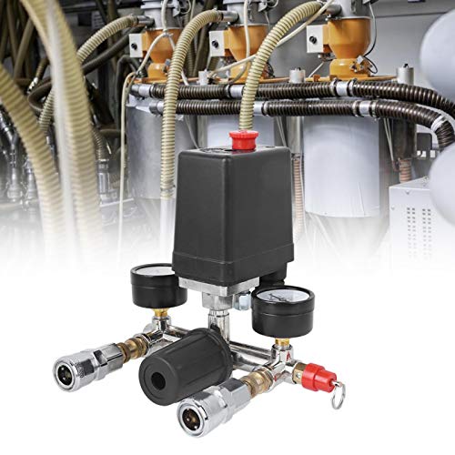 Compresor de presión interruptor de presión válvula reductora de aire piezas compresor montaje colector regulador para bomba de aire