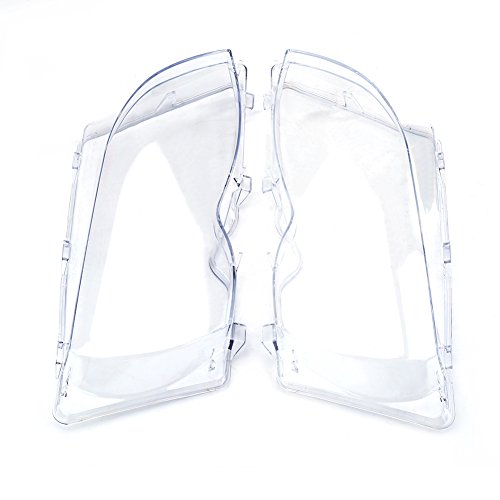 Cubierta para faros de coche, 2 unidades, cristal transparente para 3 Series E46 01-05 Facelift