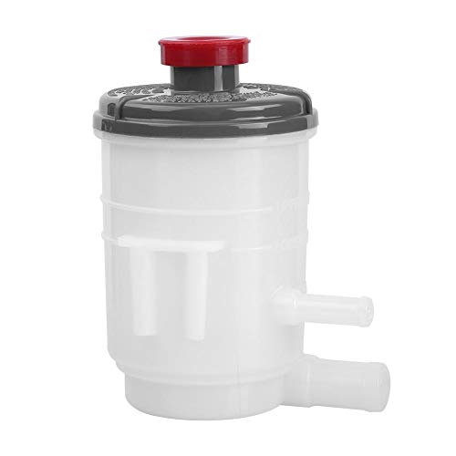Depósito de la bomba de dirección asistida, Depósito de líquido de la bomba de dirección asistida de plástico Botella de tanque de aceite para 53701SDAA01 Blanco