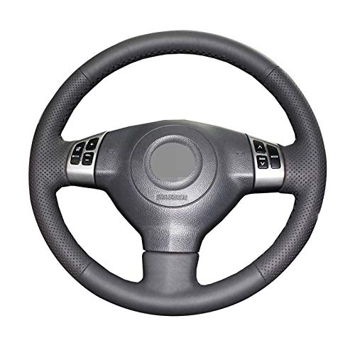 DLDBB Cubierta Negra del Volante del Coche Cosida a Mano de Cuero de Bricolaje, para BMW 320d F30 320i 328i F20 DLDBB Cubierta Negra del Volante del Coche Cosida a Mano de Cuero de Bricolaje, para BMW 320d F30 320i 328i F20