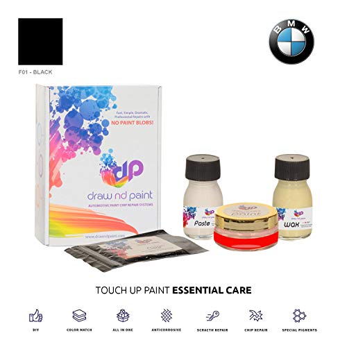 DrawndPaint for/BMW 3-Series Touring/Black - F01 / Touch-UP Sistema DE Pintura Coincidencia EXACTA/Essential Care