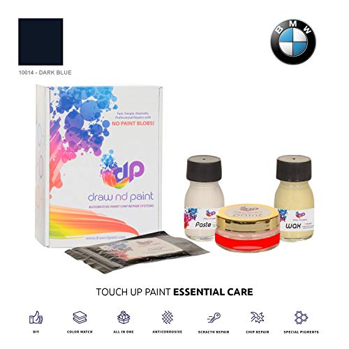 DrawndPaint for/BMW 5-Series Touring/Dark Blue - 10014 / Touch-UP Sistema DE Pintura Coincidencia EXACTA/Essential Care