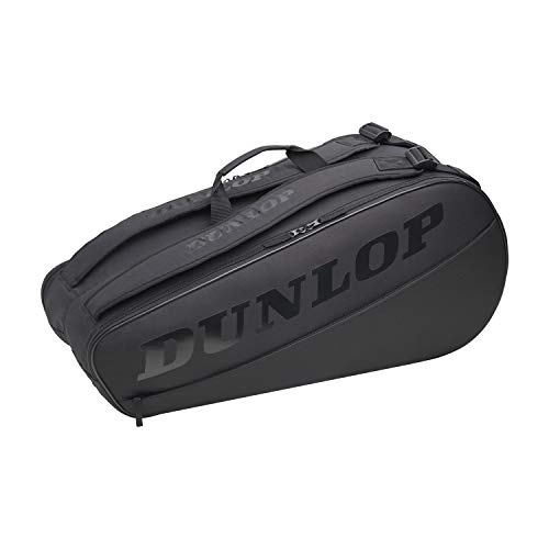 Dunlop Sports Unisex's 2021 CX Club - Bolsa de tenis (6 unidades), color negro y negro