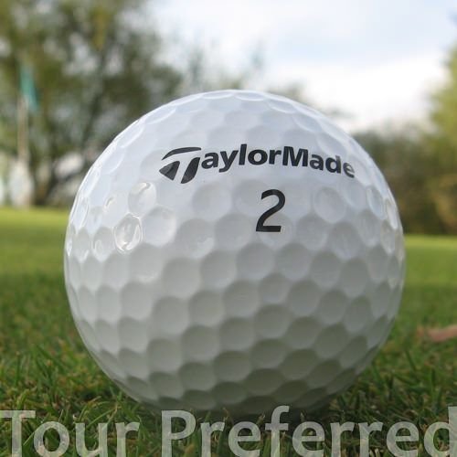 Easy Lakeballs 50 Taylor Made Tour Preferred Pelotas DE Golf RECUPERADAS/Lake Balls - Calidad AAAA/AAA (Pearl/A Grade) - EN Bolsa DE Red