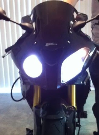 easyelettronica® Kit LED CREE Moto lámparas H7 para BMW S 1000 RR para abbagliante + Anti-Reflejo todo LED nueva tecnología