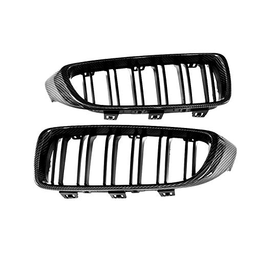 EBDS Rejilla Delantera de la Parrilla de riñón, Fibra de Carbono Black para BMW 4 Series F32 F33 F36 F82 F83 M4 F80 M3 420D 430I 430D 440i 435i 428D EBDS Rejilla Delantera de la Parrilla de riñón, Fibra de Carbono Black para BMW 4 Series F32 F33 F36 F82 F83 M4 F80 M3 420D 430I 430D 440i 435i 428D