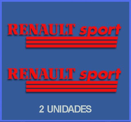 Ecoshirt 0L-NZBQ-S4SC Pegatinas Renault Dr03 Vinilo Adesivi Decal Aufkleber Клей Stickers Car Voiture Sport Racing, Rojo