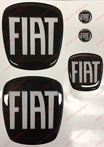 Emblema TIPO delantero + trasero + volante + 2 emblemas para llavero para capó y maletero, pegatinas resinadas efecto 3D, compatible solo con Hatchback, Kombi y Station Wagon, color negro blanco Emblema TIPO delantero + trasero + volante + 2 emblemas para llavero para capó y maletero, pegatinas resinadas efecto 3D, compatible solo con Hatchback, Kombi y Station Wagon, color negro blanco