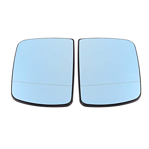 Espejo retrovisor de vidrio, panorámico gran angular, anti ciego, para automóvil, antideslumbrante, ala de la puerta izquierda espejo retrovisor para espejos de automóvil para X5 E53 1998-2006 Espejo retrovisor de vidrio, panorámico gran angular, anti ciego, para automóvil, antideslumbrante, ala de la puerta izquierda espejo retrovisor para espejos de automóvil para X5 E53 1998-2006