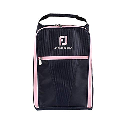 FootJoy - Bolsa para zapatos de golf con cremallera, color rosa