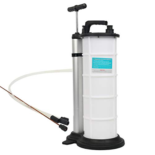 FreeTec Manual Extractor de Fluido de Aceite de Vacío Bomba de Mano para Transferencia de Combustible de Gasolina de Motor de Coche, 9 Litro FreeTec Manual Extractor de Fluido de Aceite de Vacío Bomba de Mano para Transferencia de Combustible de Gasolina de Motor de Coche, 9 Litro
