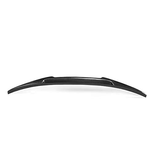 GLFDYC Auto Fibra de Carbon Alerón Trasero Spoiler, para BMW G30 520d 530i 540i V Type 2017-2018 Car Rear Trunk Techo Spoiler Lip, Universal Coche Maletero ala Cola Accesorios Nuevo Trim