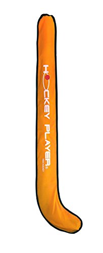 HOCKEYPLAYER Bolsa Porta Stick en Nylon para Stick de Hockey sobre Patines de Ruedas en Paralelo (Naranja)