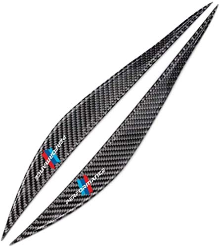 HZHAOWEI Párpados Cejas para BMW F30 F35 2013-2019 Serie 3 Fibra de Carbono M Rendimiento Pegatina para Coche Faros Delanteros Ceja Párpados Accesorios para Coche Faros Delanteros Cejas (C HZHAOWEI Párpados Cejas para BMW F30 F35 2013-2019 Serie 3 Fibra de Carbono M Rendimiento Pegatina para Coche Faros Delanteros Ceja Párpados Accesorios para Coche Faros Delanteros Cejas (C