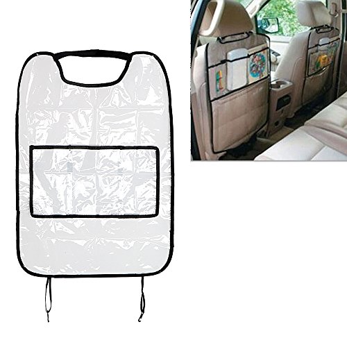 iTimo Con bolsa impermeable organizador de viaje protector de respaldo para niños patadas de barro alfombrillas de coche fundas de asiento de coche bolsas de almacenamiento