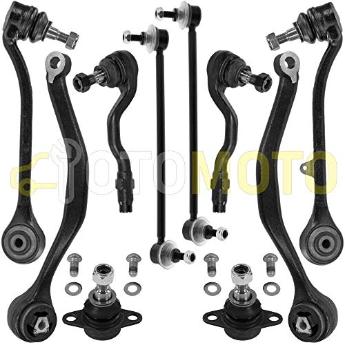 Kit brazo de suspensión delante compatible con BMW X3 E83 compuesto por 10 autopartes