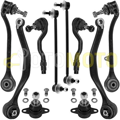 Kit brazo de suspensión delante compatible con BMW X3 E83 compuesto por 10 autopartes