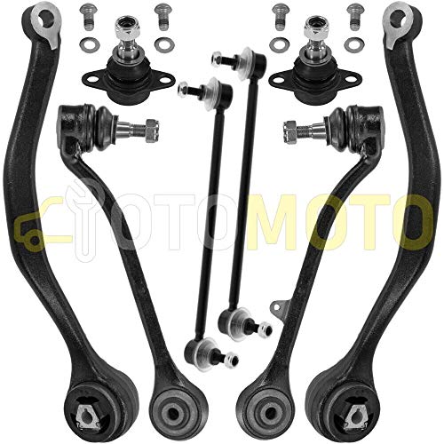 Kit brazo de suspensión delante compatible con BMW X3 E83 compuesto por 8 autopartes