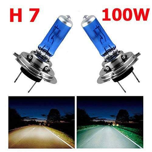 Kit de Luz de Xenón LED de 2 Piezas, Bombillas de Faros Delanteros de Coche Súper Blancos, Lámpara Antiniebla 8500K 12V 100W H7 499 Kit de Luz de Xenón LED de 2 Piezas, Bombillas de Faros Delanteros de Coche Súper Blancos, Lámpara Antiniebla 8500K 12V 100W H7 499