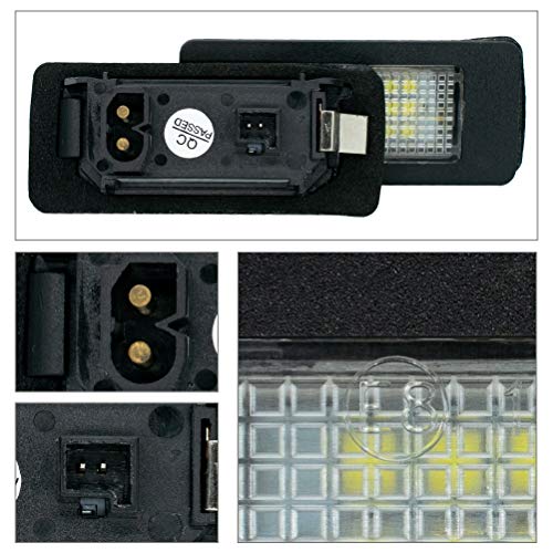 Lámpara de placa LED de la placa LED de la placa LED de la Lámpara LED de la Lámpara LED SIN ERROR PARA BMW E39 E60 E60N E61 E90 E91 E90N E92 E93 E46