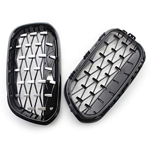 LBHUAJIA 2 Unids Chrome Diamond Reemplazo Frontal Ridney Grille Grill para BMW F20 F21 LCI 118I 120D 120I 2015-2017 Grill Grill Ridney Sport Grill Grille,for F20 F21 LCI LBHUAJIA 2 Unids Chrome Diamond Reemplazo Frontal Ridney Grille Grill para BMW F20 F21 LCI 118I 120D 120I 2015-2017 Grill Grill Ridney Sport Grill Grille,for F20 F21 LCI
