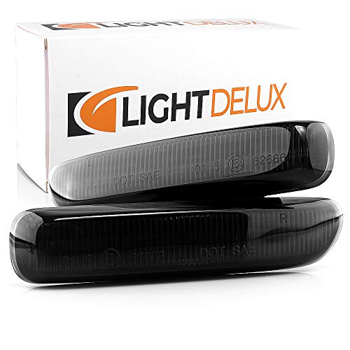 LIGHTDELUX Repuesto para intermitentes laterales LED para BMW Serie 3 E46, todos los modelos antes de Facelift V-170184