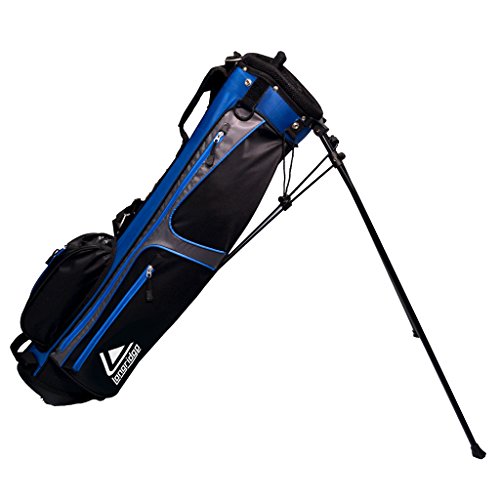 Longridge Weekend - Bolsa para palos de golf con caballete (90 x 15 cm), color azul (navy silver) - 6"