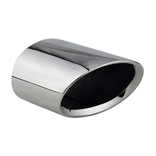 L&P A309 - Embellecedor de tubo de escape ovalado cromo de acero inoxidable pulido compatible con 3 e90 e91 prefacelift año de fabricación Embellecedor de tubo escape de 2004-2007 pieza repuesto L&P A309 - Embellecedor de tubo de escape ovalado cromo de acero inoxidable pulido compatible con 3 e90 e91 prefacelift año de fabricación Embellecedor de tubo escape de 2004-2007 pieza repuesto