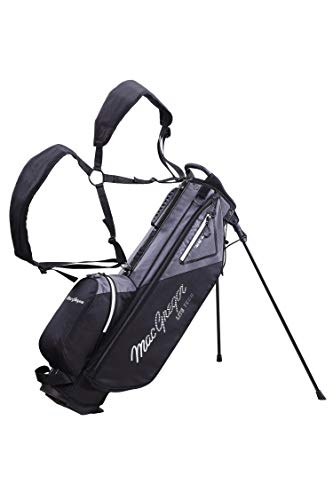 MACGREGOR MACTEC 4.0 - Bolsa de Golf para Hombre (Talla única), Color Negro y Gris
