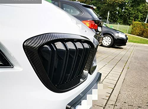 MAX CARBON® - Rejilla de radiador compatible con BMW auténtico carbono de carbono, para M2 Competition F87 M2 CS F87 solo aprox. 170 g