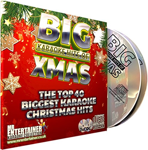 Mr Entertainer Big Karaoke Hits of Christmas - Double CD+G (CDG) Pack. 40 Classic Xmas Songs. Navidad