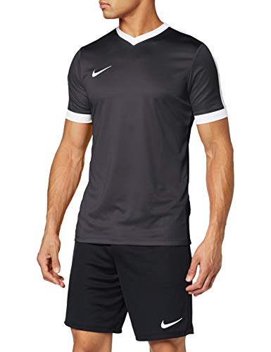 NIKE SS Striker IV JSY Camiseta del Fútbol, Hombre, Blanco Negro, S
