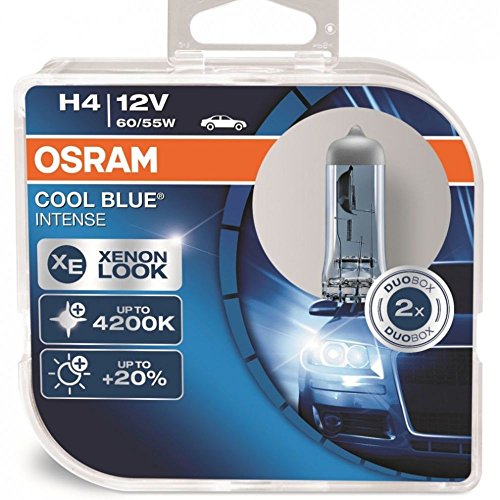 Osram OCBI4- PL Indicador de la Bombilla Intense H4 12V 60/55W Duo