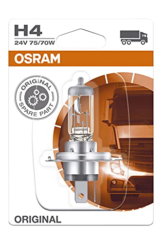 Osram OS64196-01B LÁMPARA CAMIÓN H4 P43T 24V 75/70W EN BLISTER, Other