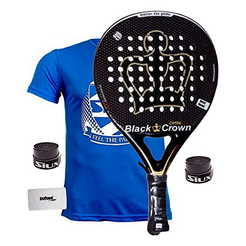 Pala De Padel Black Crown Omni