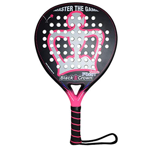 Pala de Pádel Nakano | Black Crown | Nivel: Avanzado, Competición, Profesional | Potencia 95%, Control 90% Pala de Pádel Nakano | Black Crown | Nivel: Avanzado, Competición, Profesional | Potencia 95%, Control 90%