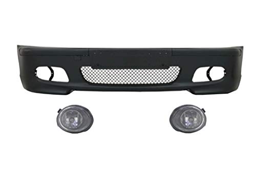 Parachoques delantero Kitt para BMW E46 Sedan/Touring (1998-2004), incluye luces antiniebla para modelos M-Technik y M-Tech M-Sport Parachoques delantero Kitt para BMW E46 Sedan/Touring (1998-2004), incluye luces antiniebla para modelos M-Technik y M-Tech M-Sport