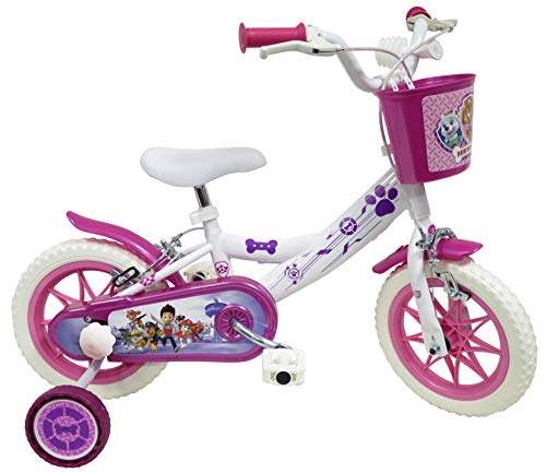 Pat Patrol Skye/Stella - Bicicleta Infantil de 12 Pulgadas (2 a 4 años)