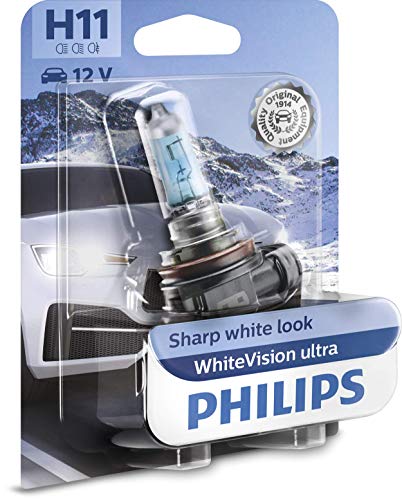 Philips WhiteVision ultra H11 bombilla faros delanteros, blister individual