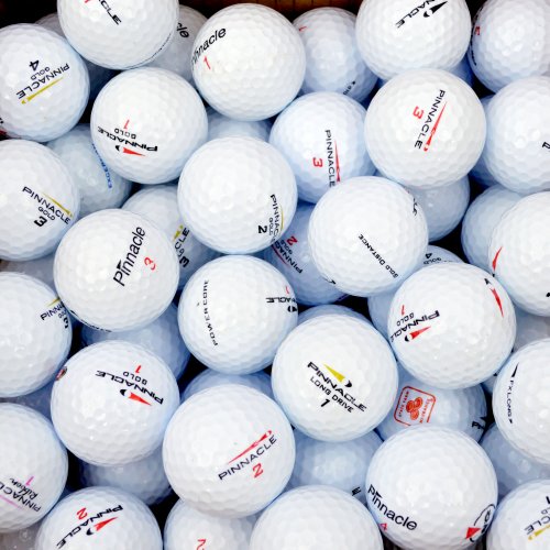 Pinnacle VAL-24-MESH-PIN - Bolas de golf reciclada categoría A , blanco, Lote de 24