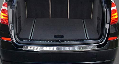 Protector de parachoques trasero cromado para BMW X3 F25 SUV 2010 en adelante.