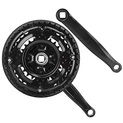 【?????? ?? ???????】 Juego de bielas de Bicicleta, Bicicleta de Carretera de Acero con Alto Contenido de Carbono, Alto Rendimiento, Duradero y Resistente para Ciclismo de montaña, Ciclis 【?????? ?? ???????】 Juego de bielas de Bicicleta, Bicicleta de Carretera de Acero con Alto Contenido de Carbono, Alto Rendimiento, Duradero y Resistente para Ciclismo de montaña, Ciclis