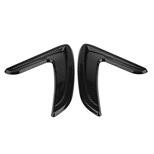 SANON Tiras de molduras para automóviles bmw 3 series f30 2012-2016 cubierta de ventilación de aire del lado del automóvil negro