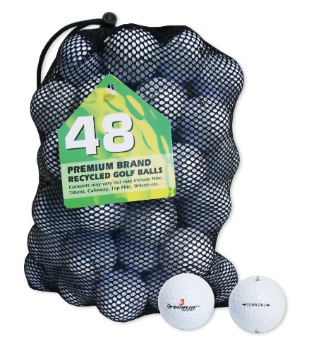 Second Chance Golfbälle 8 Dunlop - Bolas recicladas, de Segunda Mano de Golf